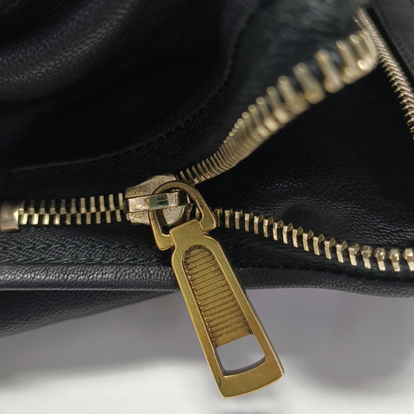 CHYC Y LIGNE Large Calfskin Black
