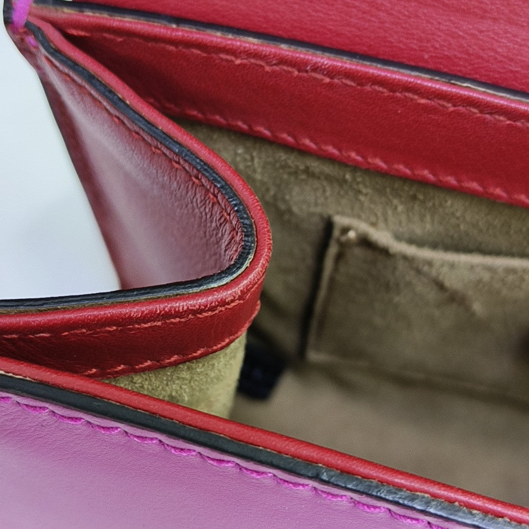 Padlock Small Calfskin Multicolor