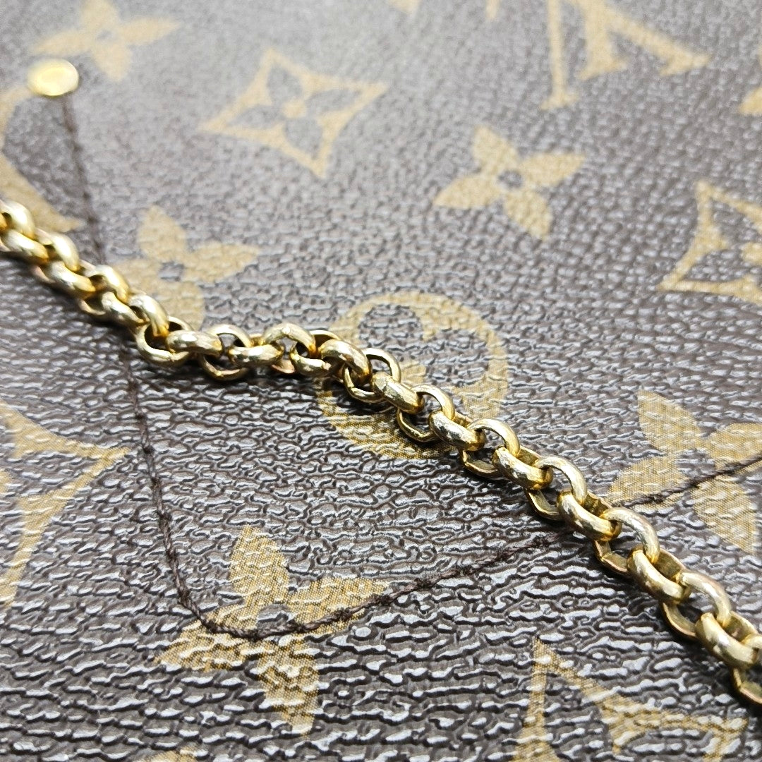 FAVORITE MM Monogram Coated Canvas Brown