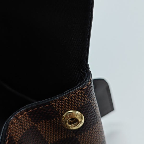 BOND STREET BB Damier Ebene Coated Canvas Brown