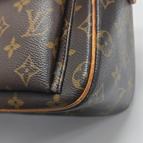 VIVA CITE Monogram Coated Canvas Brown