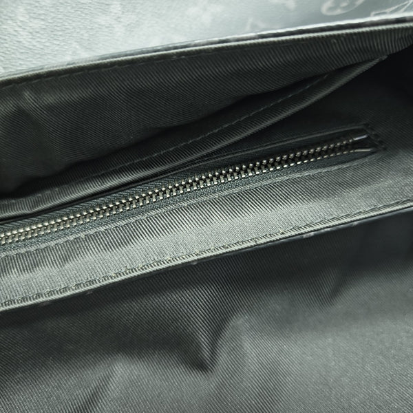 VOYAGER PM Monogram Coated Canvas Black