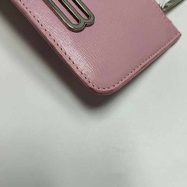 Gossip Calfskin Pink Card Holder