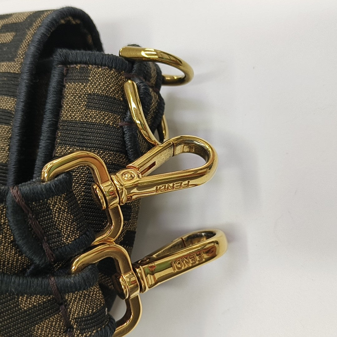 Baguette Medium Canvas Brown
