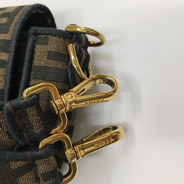 Baguette Medium Canvas Brown