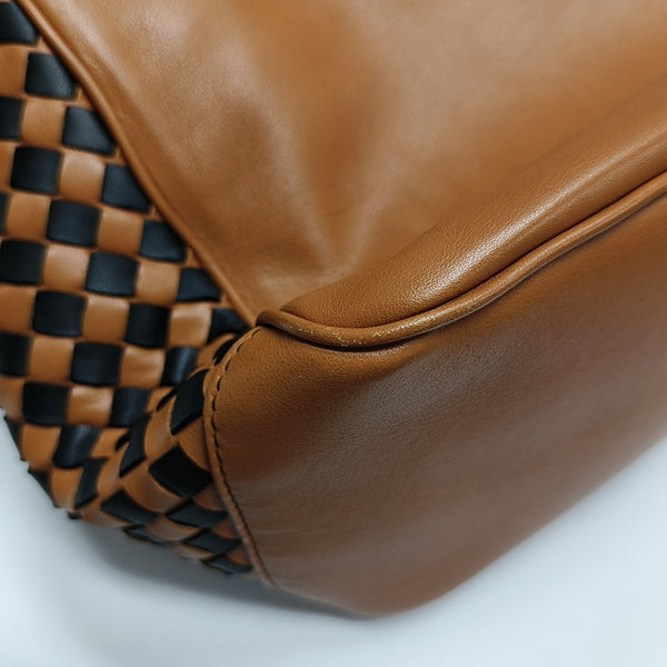 Calfskin Shoulder Bag Yellow