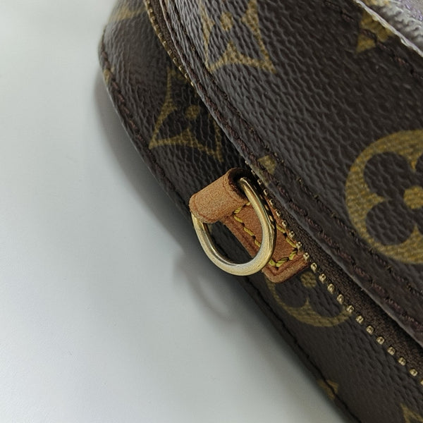 SPONTINI Monogram Coated Canvas Brown
