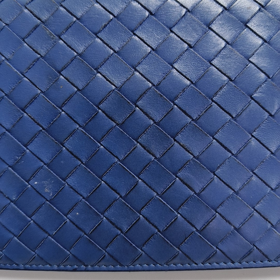 Calfskin Wallet Blue