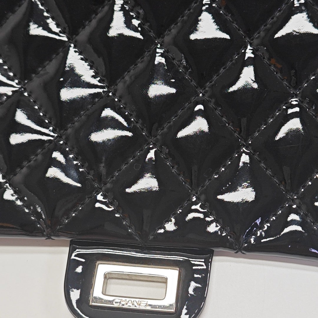 2.55 227 (jumbo) Quilted Calfskin Black