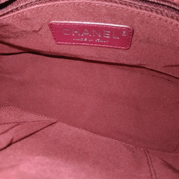 GABRIELLE Small Quilted Calfskin White