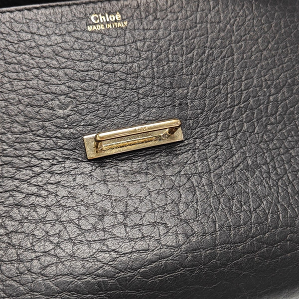 Calfskin Crossbody Bag Black