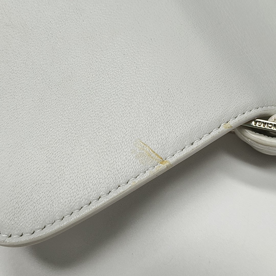 Calfskin Top Handle Bag White