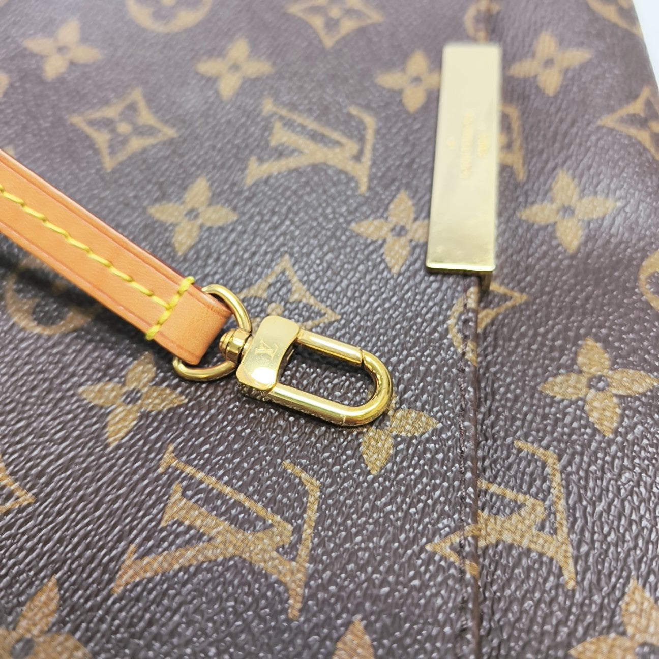 FAVORITE MM Monogram Coated Canvas Brown