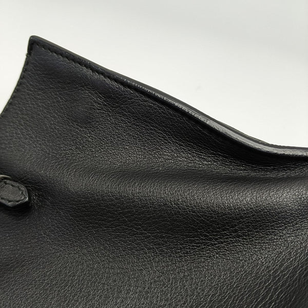 Papier Calfskin Black
