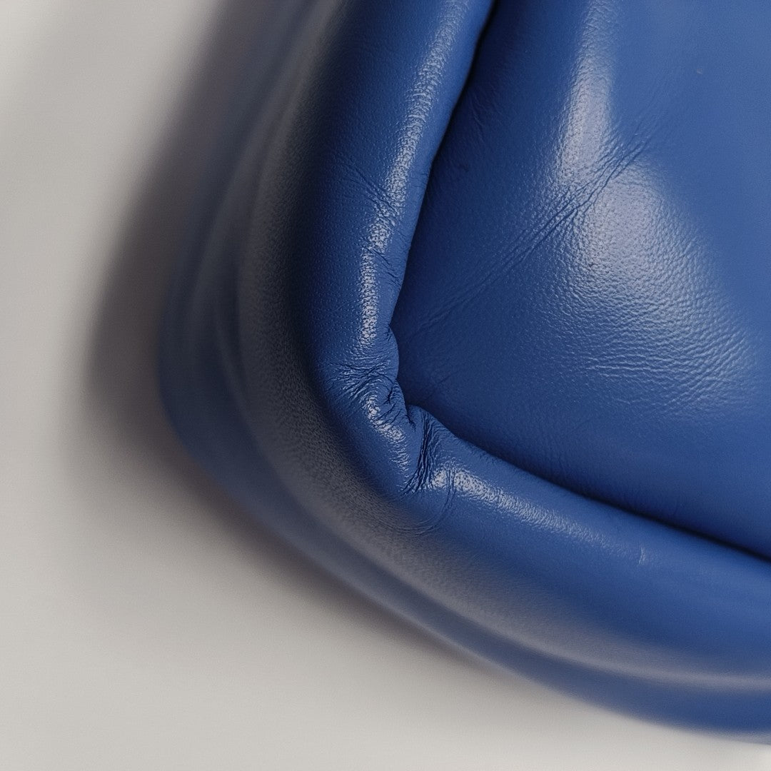 Lambskin Shoulder Bag Blue
