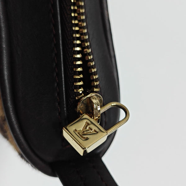 TIGRE Damier Ebene Horsehair Brown