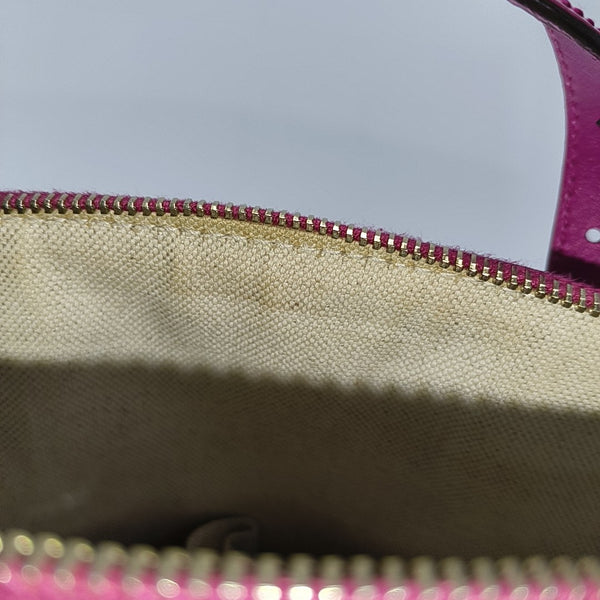 Microguccissima Monogram Calfskin Red