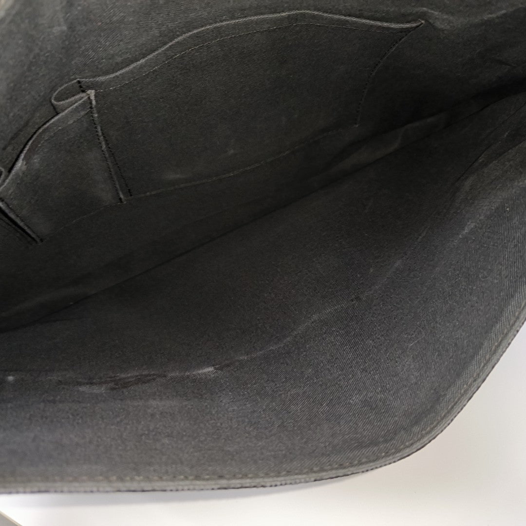 DANIEL Damier Graphite Coated Canvas Gray