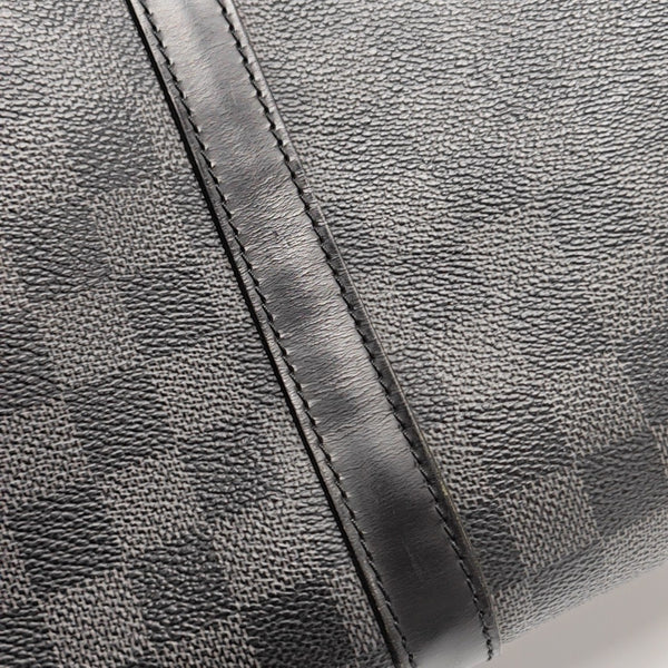 TADAO MM Damier Graphite Coated Canvas Gray