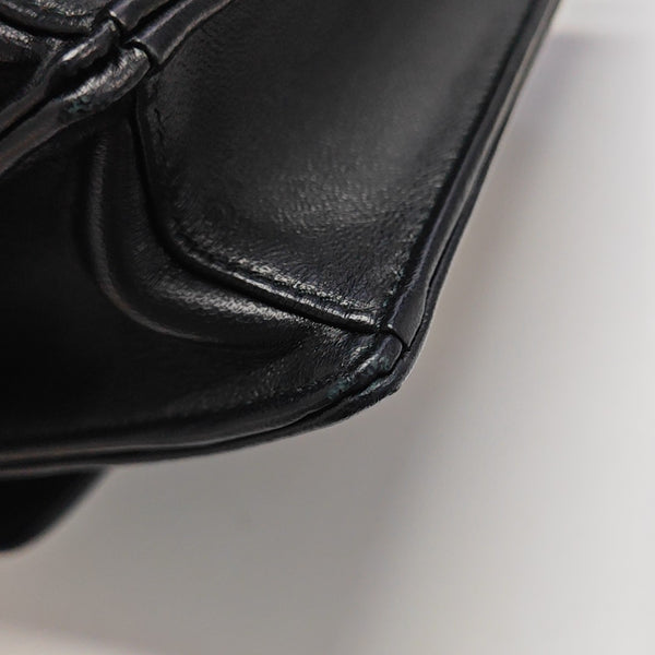 Matelassé Lambskin Black