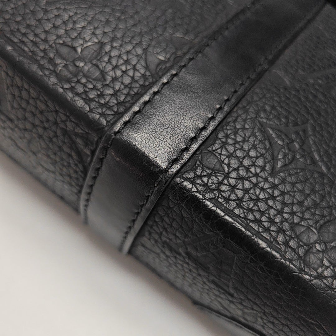 TRUNK PM Calfskin Black