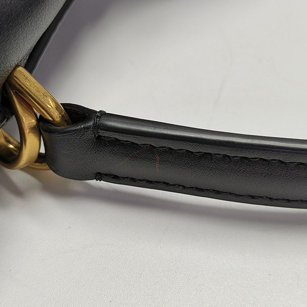 Calfskin Shoulder Bag Mini Black