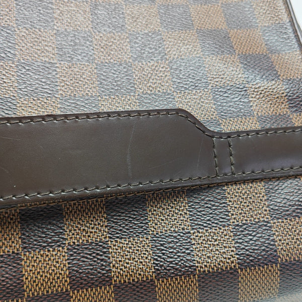 SHELTON MM Damier Ebene Coated Canvas Brown