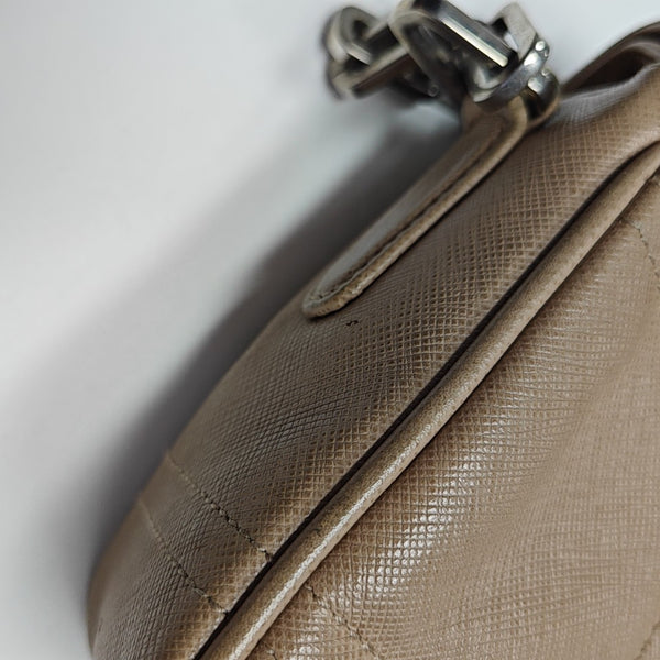 Calfskin Shoulder Bag Pink