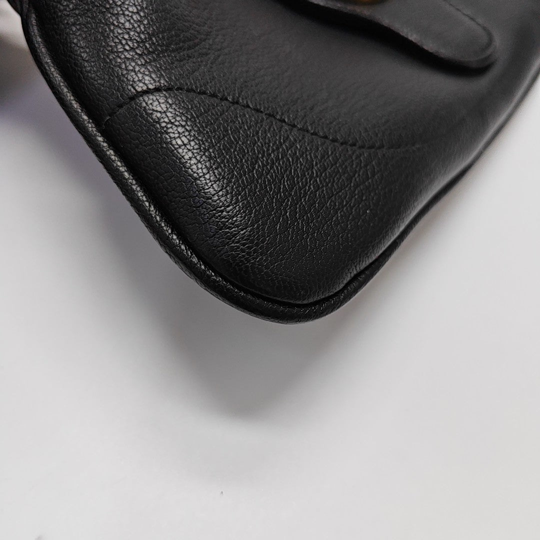Aphrodite Calfskin Black
