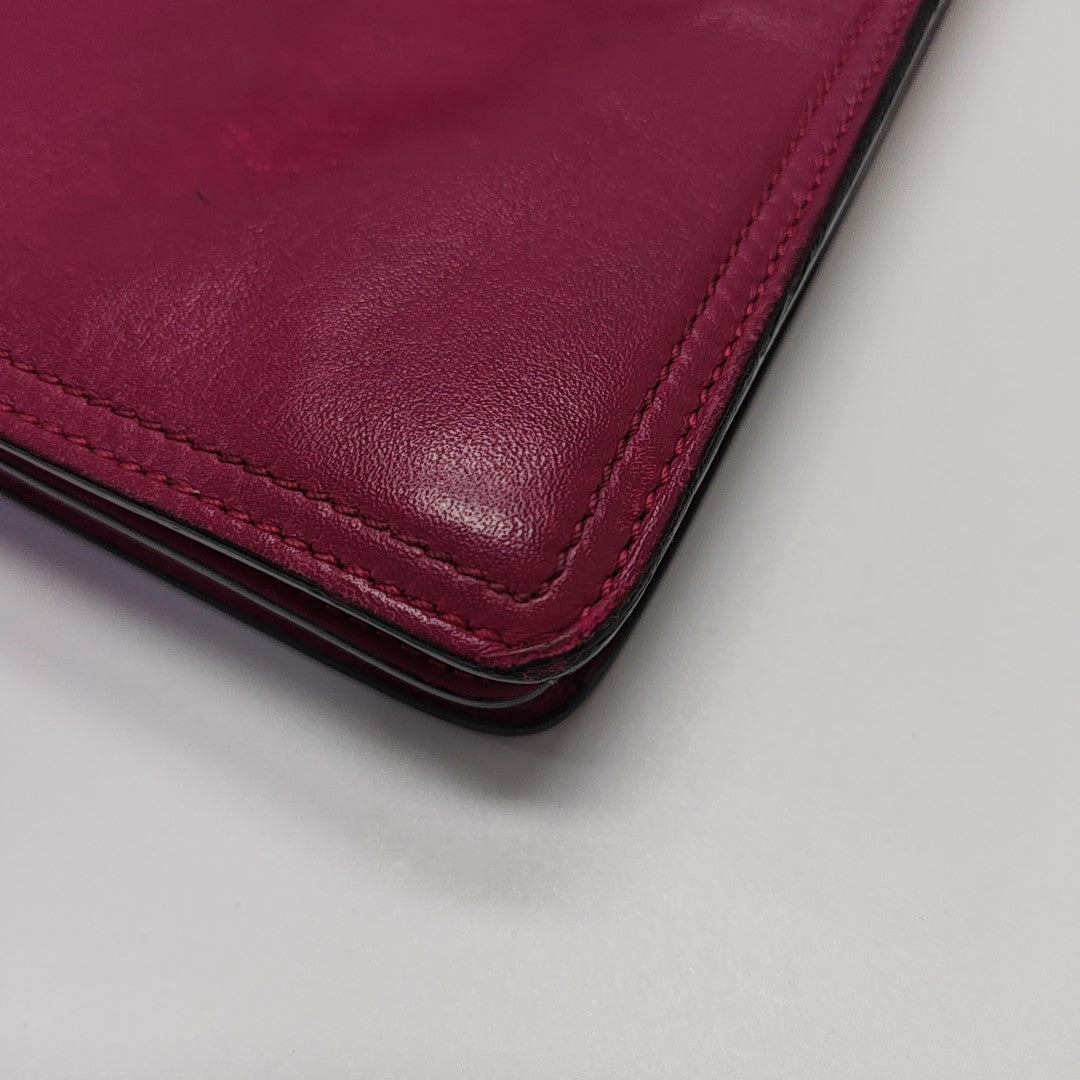 Calfskin Shoulder Bag Purple