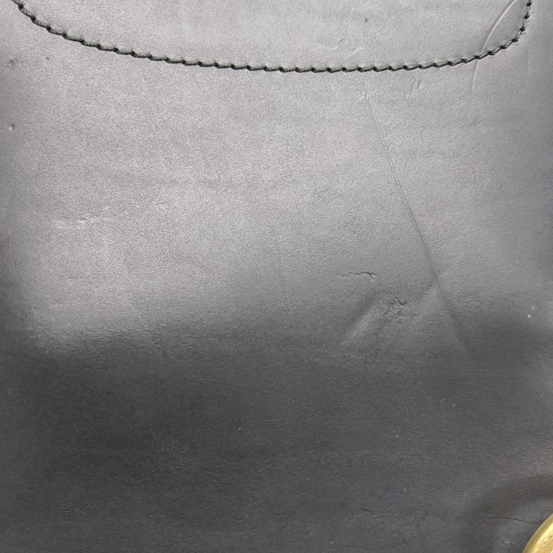 Calfskin Shoulder Bag Black