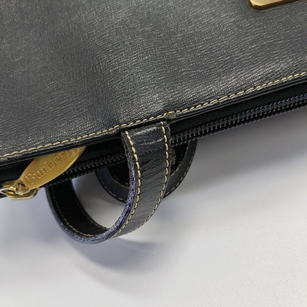 Calfskin Shoulder Bag Black