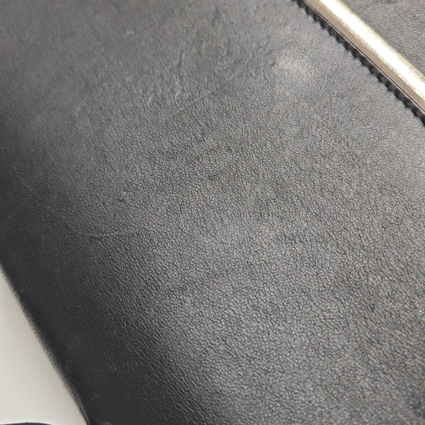 Calfskin Shoulder Bag Black
