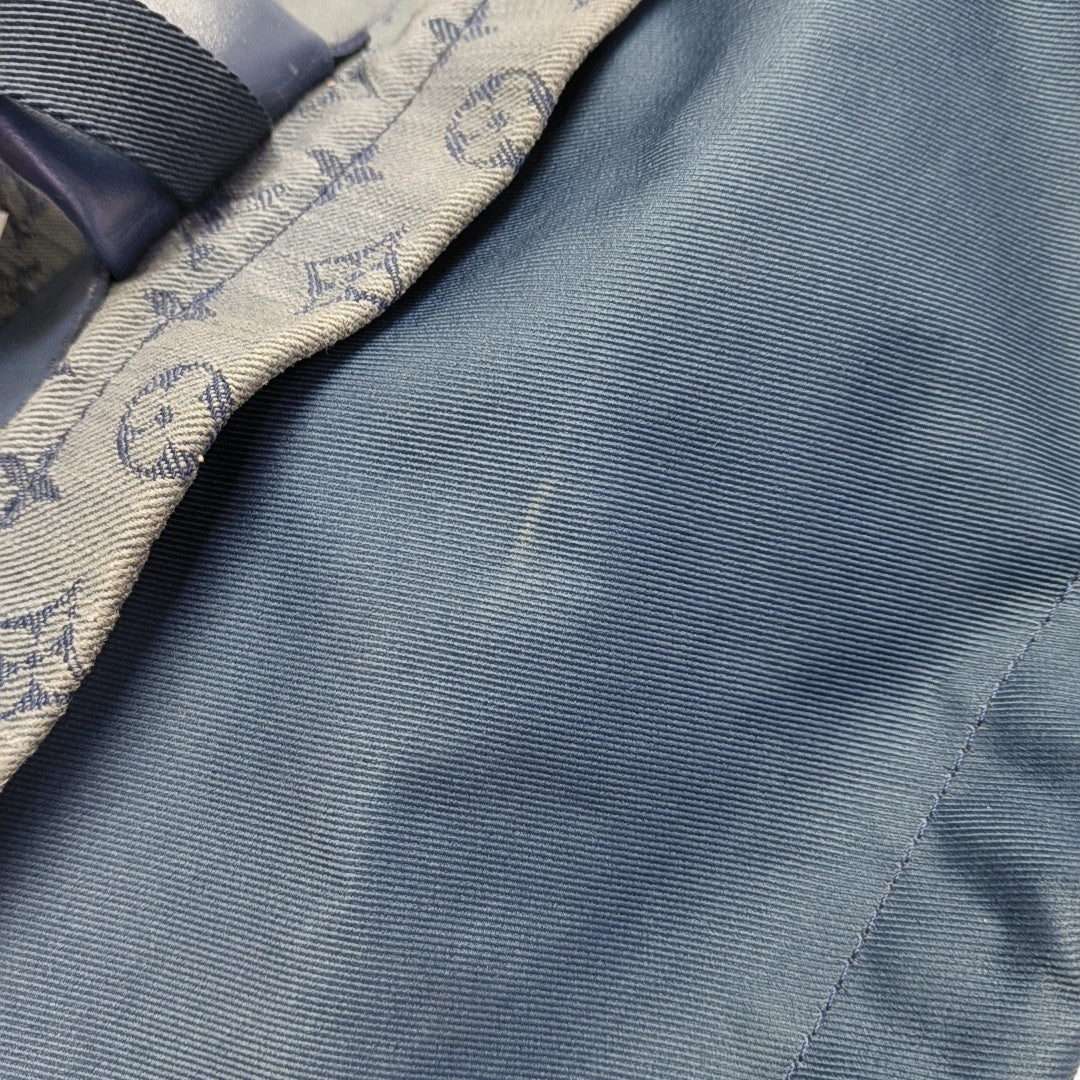 CHALK Monogram Denim Blue
