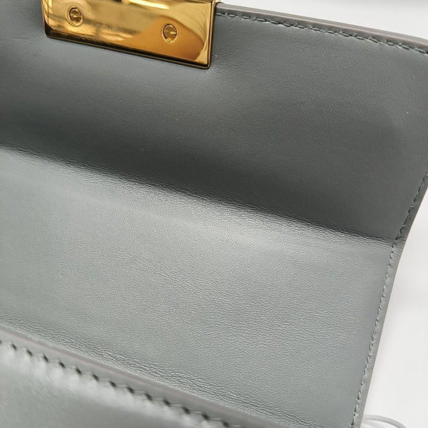 30 Montaigne Mini Oblique Calfskin Gray