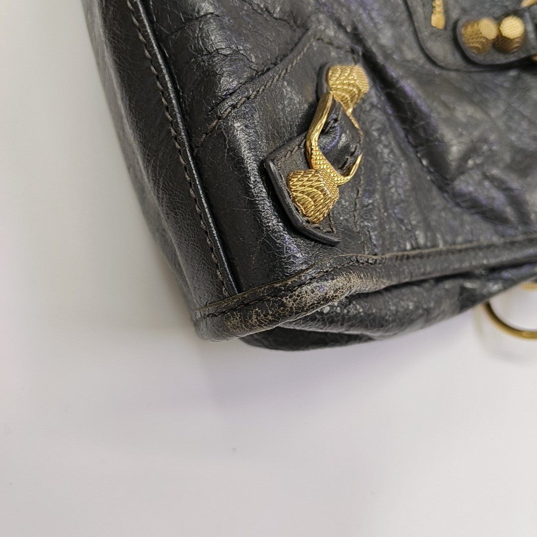 Classic City Small Lambskin Gray
