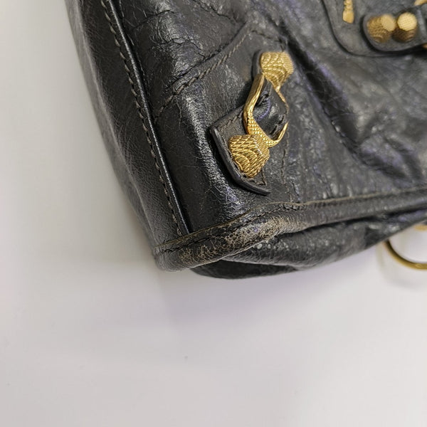 Classic City Small Lambskin Gray