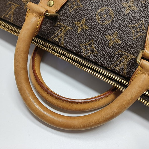 CRUISER 40 Monogram Coated Canvas Brown