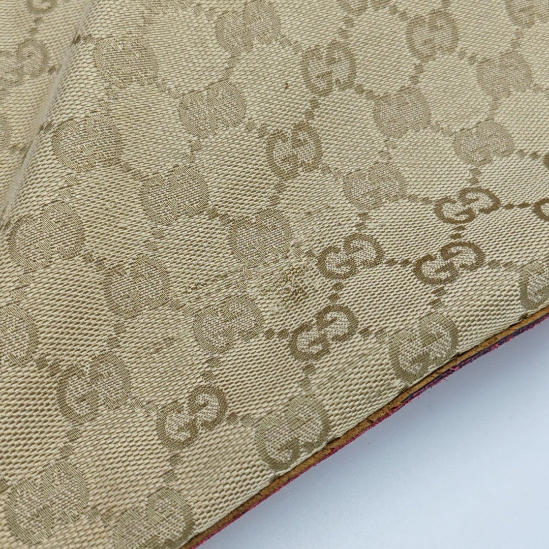 Monogram Canvas Tote Bag Beige