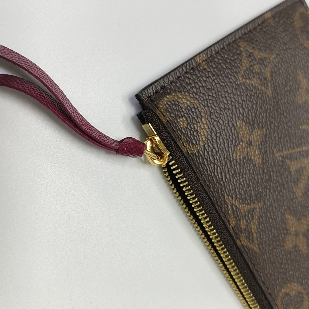 FÉLICIE Monogram Coated Canvas Brown
