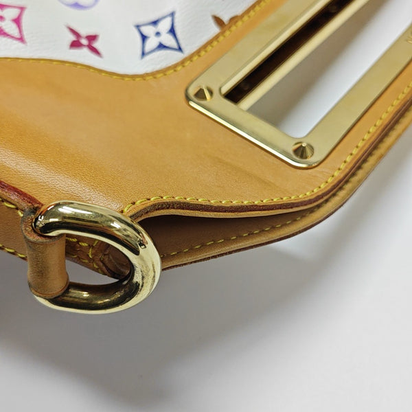LV × TM JUDY Monogram Coated Canvas White
