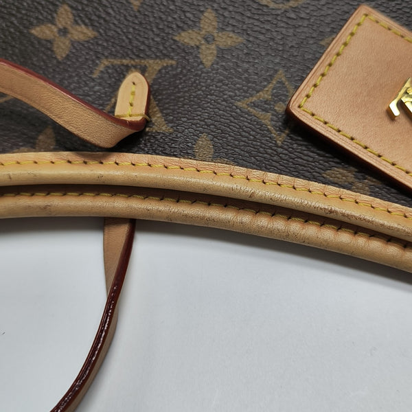CARRYALL MM Monogram Coated Canvas Brown