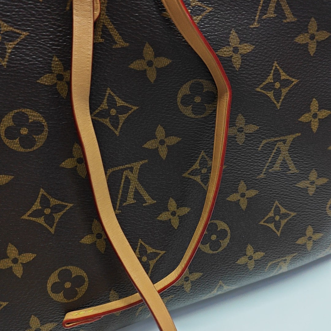 CARRYALL PM Monogram Coated Canvas Brown