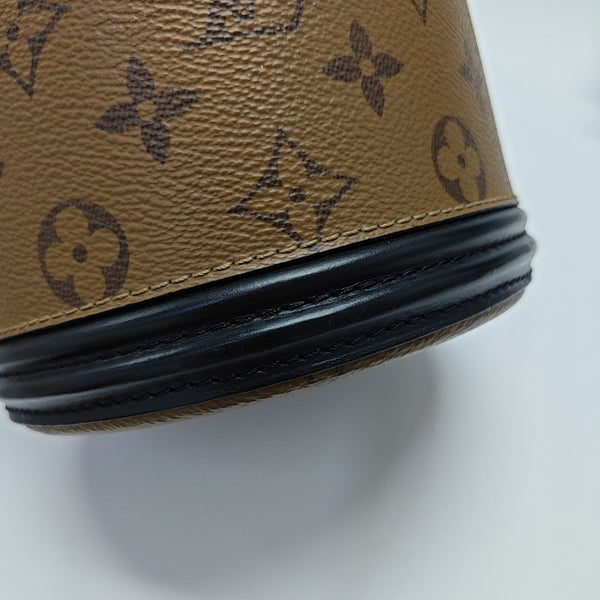 CANNES PM Monogram Coated Canvas Brown
