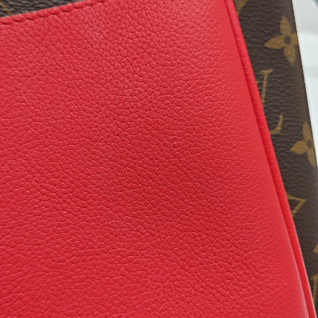MARIGNAN Monogram Coated Canvas Brown