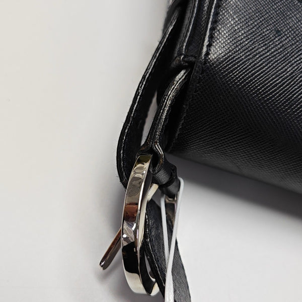 Calfskin Shoulder Bag Blue