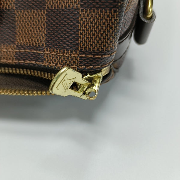 SPEEDY 25 Lona revestida Damier Ebene Marrón