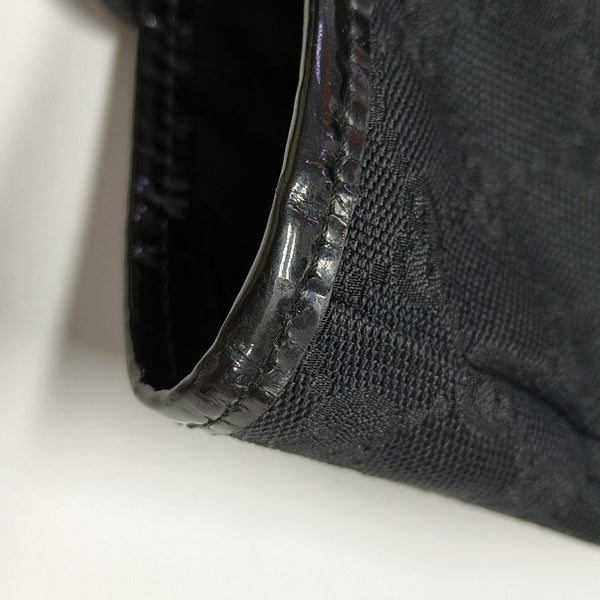 Monogram Canvas Top Handle Bag Black