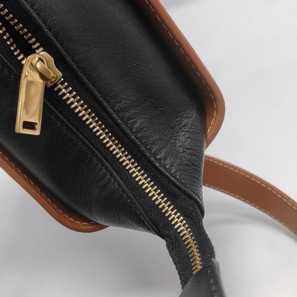 Calfskin Bucket Bag Black