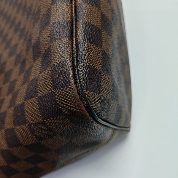 NEVERFULL MM Damier Ebene Coated Canvas Brown